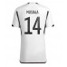 Cheap Germany Jamal Musiala #14 Home Football Shirt World Cup 2022 Short Sleeve